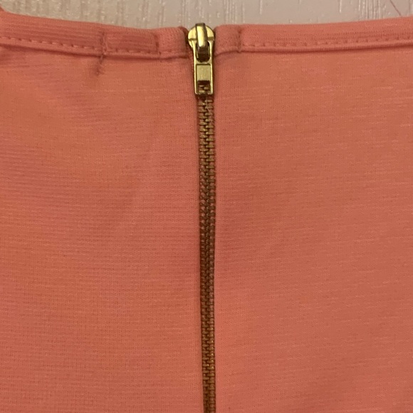 Peach dress by Amber Blue - Picture 4 of 4